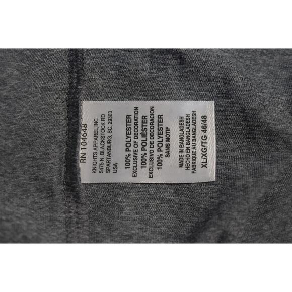 LSU Tigers Sleeveless Shirt PE Pro Edge Tank Top Tiger Eye Sz Adult XL Spellout - Picture 5 of 8